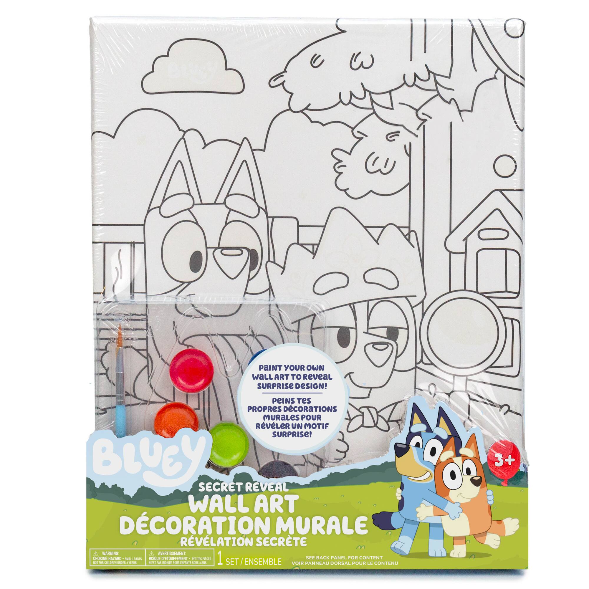 Bluey Secret Reveal Wall Art
